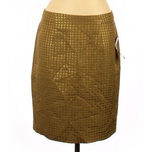 Tommy Hilfiger Silk Blend Dress Skirt 12 NWT